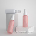 50ml pump sprayer cosmetic skincare lotion round bottle